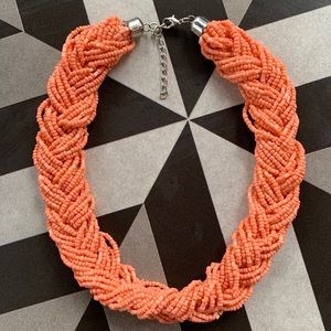 Juliet braided bead necklace